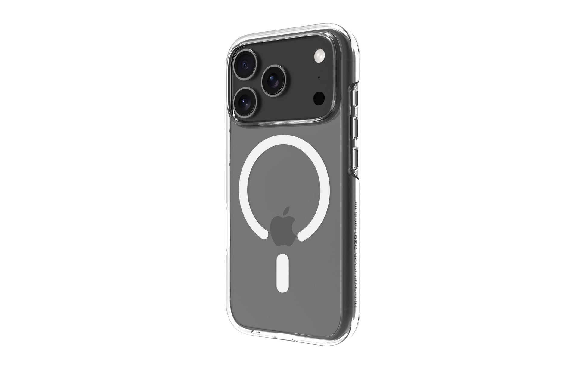 dbramante1928 Iceland Ultra D3O MS – Backcover – für Apple iPhone 17 Pro, Transparent, bis 4 m Sturzsicher