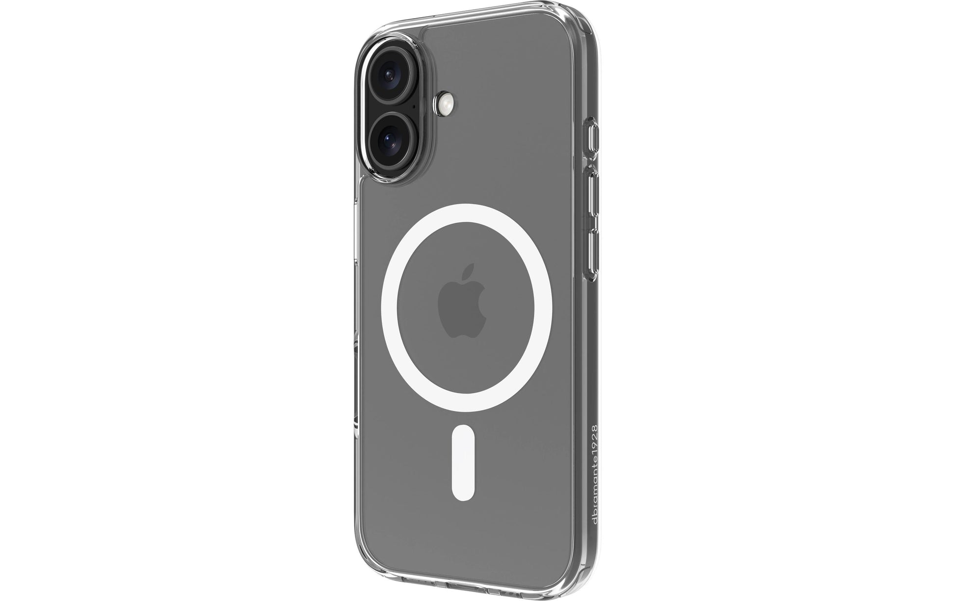 dbramante1928 Backcover – für Apple iPhone 17, MagSafe, Kunststoff, Transparent, bis 3 m sturzsicher