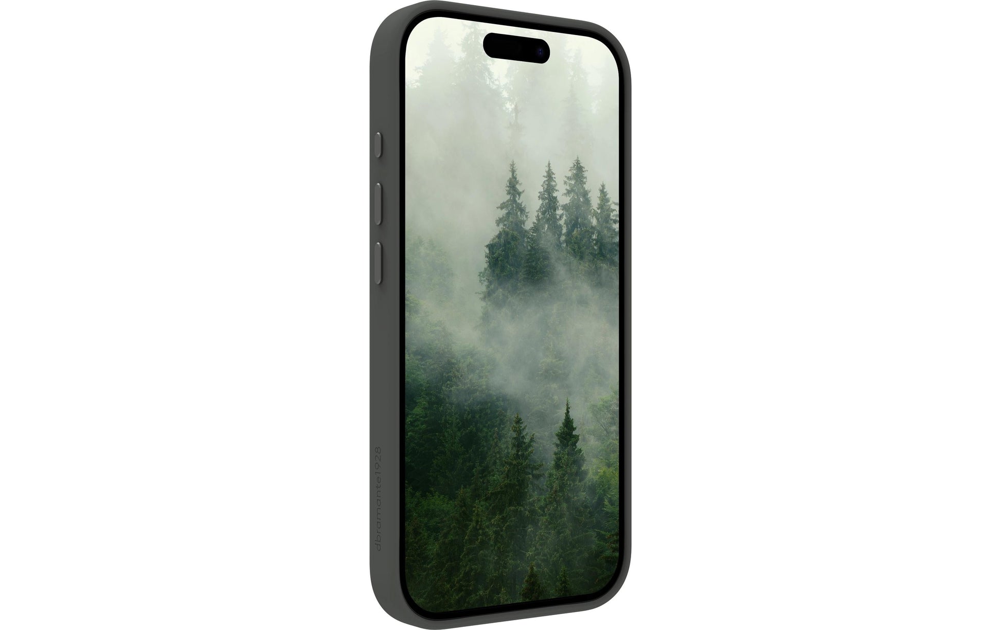 dbramante1928 Roskilde MS Kick ICON Backcover – für Apple iPhone 17, Forest Shadow, bis 1,2 m sturzsicher