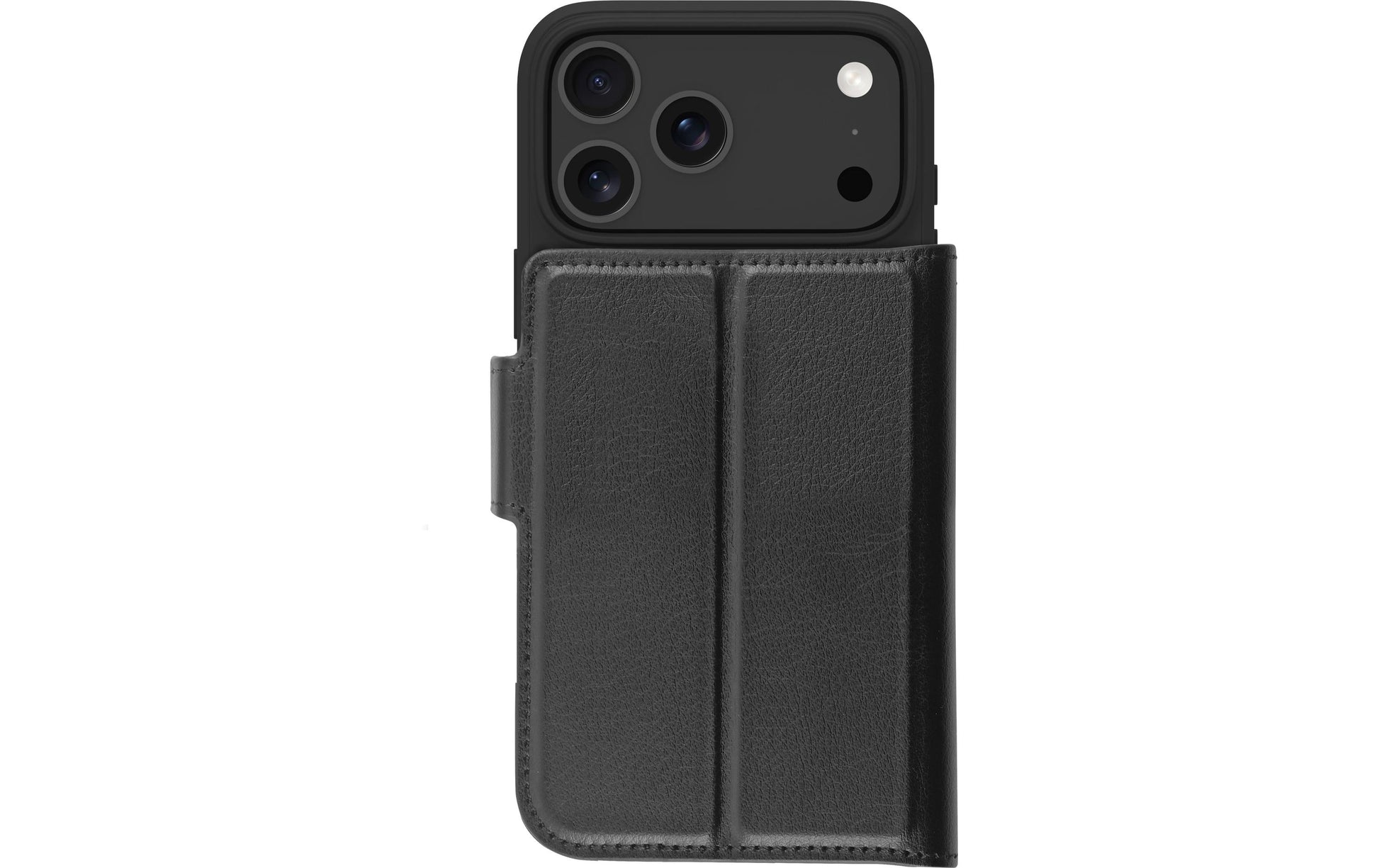 dbramante1928 Oslo Pro Wallethülle – für Apple iPhone 17 Pro Max, 3 Kartenfächer, PU+Kunststoff, Schwarz