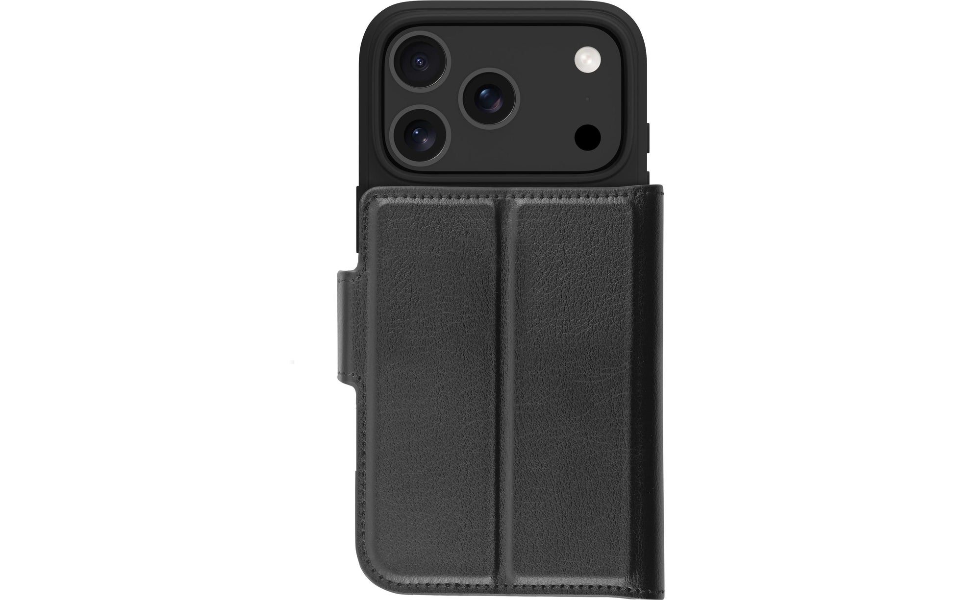 dbramante1928 Oslo Pro Wallethülle – für Apple iPhone 17 Pro, MagSafe, 3 Kartenfächer, PU, Schwarz