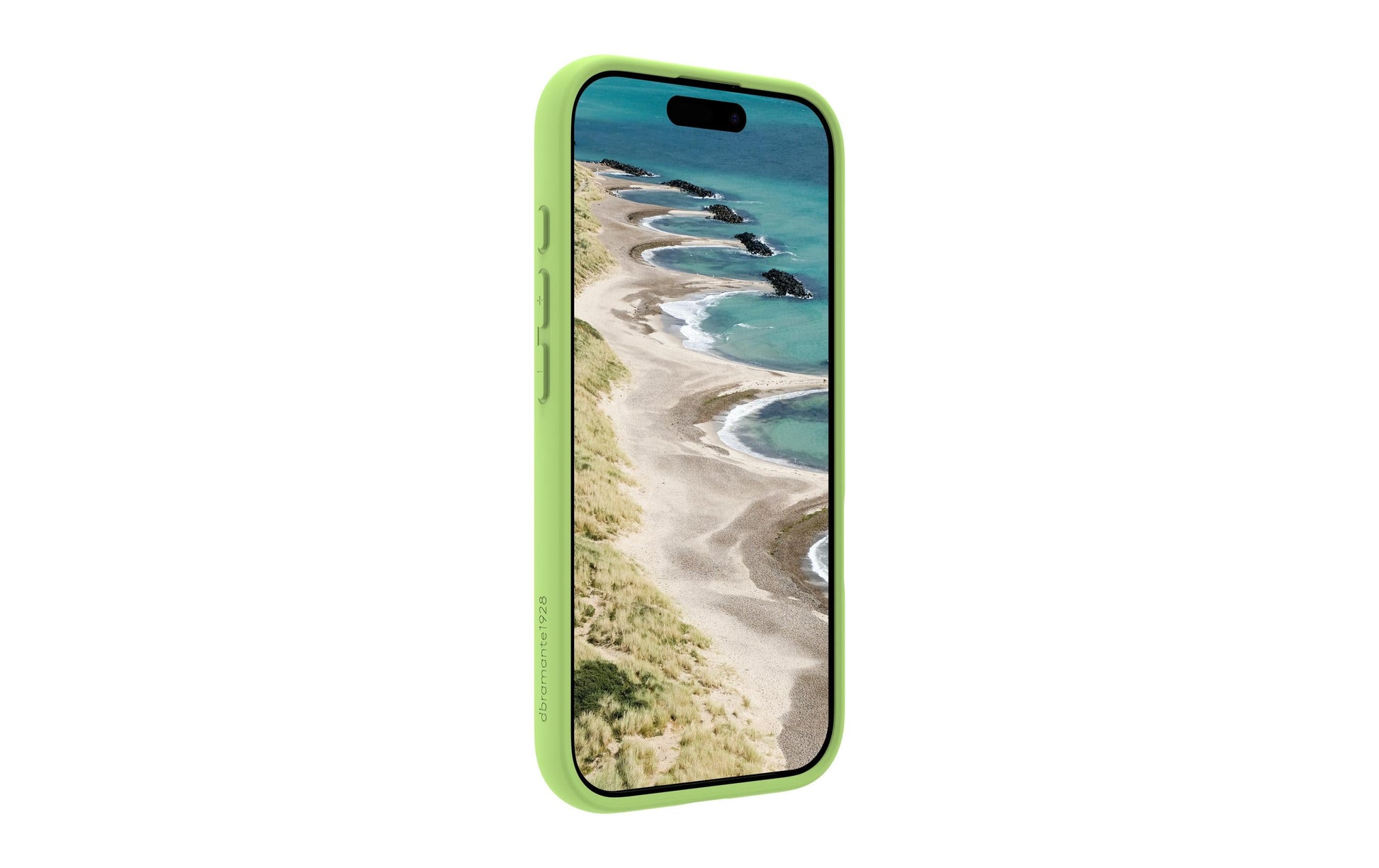 dbramante1928 Grenen MS Backcover – für Apple iPhone 17, Hellgrün, bis 2 m Sturzsicher