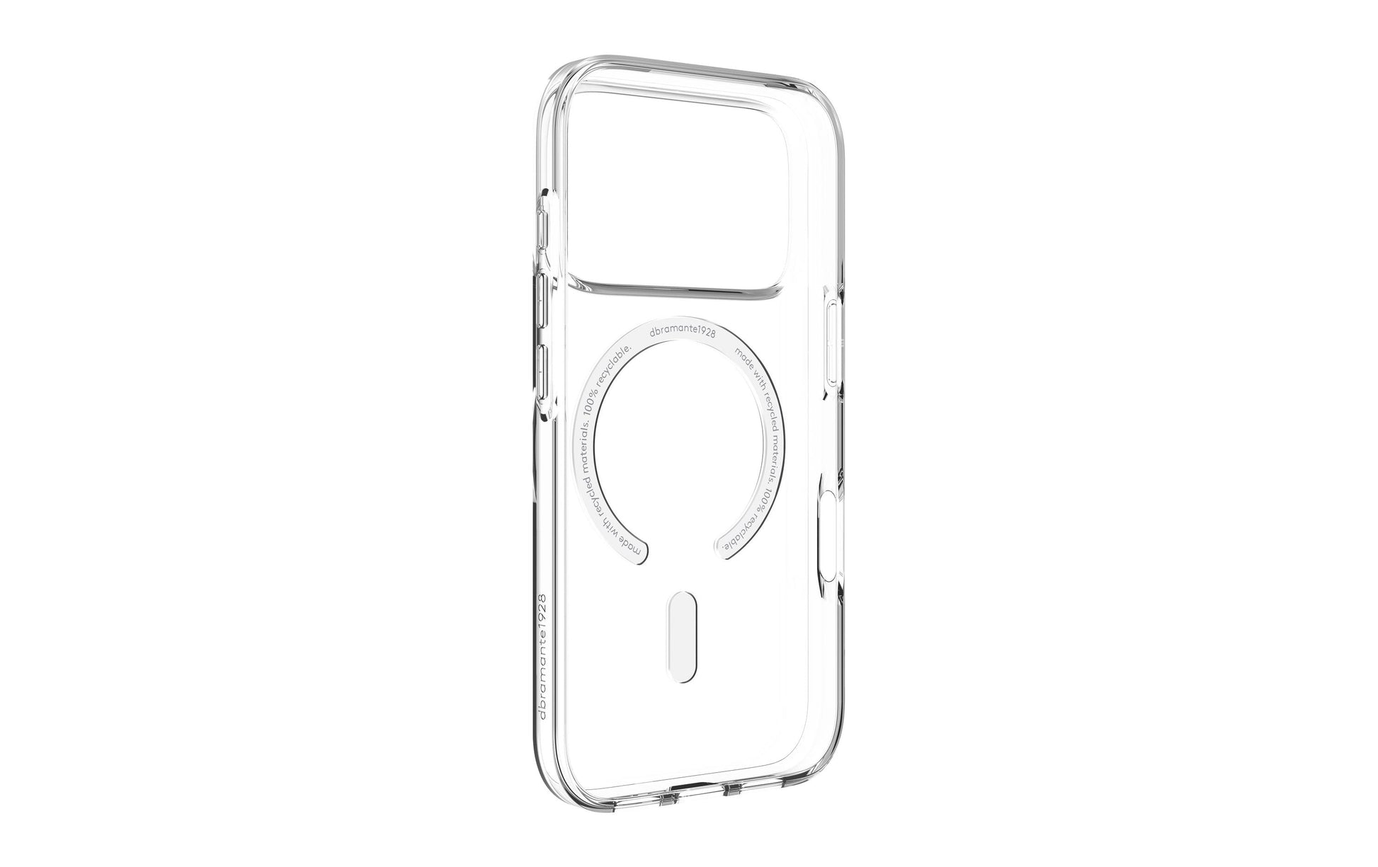 dbramante1928 Greenland Pro MS – Backcover – für Apple iPhone 17 Pro, Kunststoff, Transparent