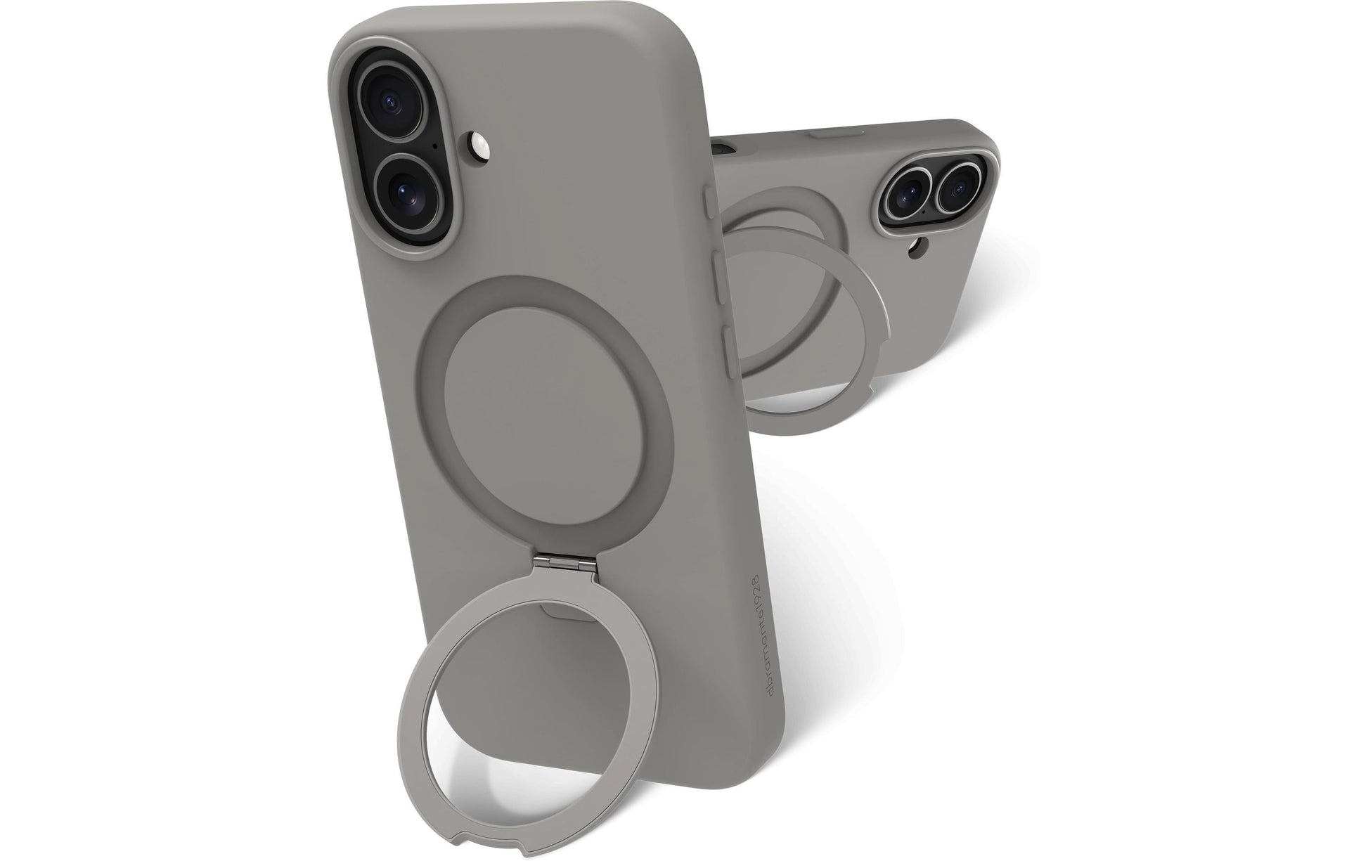 dbramante1928 Roskilde MS Kick ICON Backcover – für Apple iPhone 17, River Stone, bis 1,2 m sturzsicher