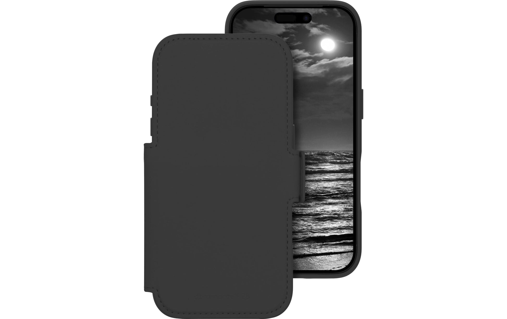 dbramante1928 Lynge MS ICON Folio – für Apple iPhone 17 Pro – MagSafe, 3 Kartenfächer, Kunststoff, schwarz