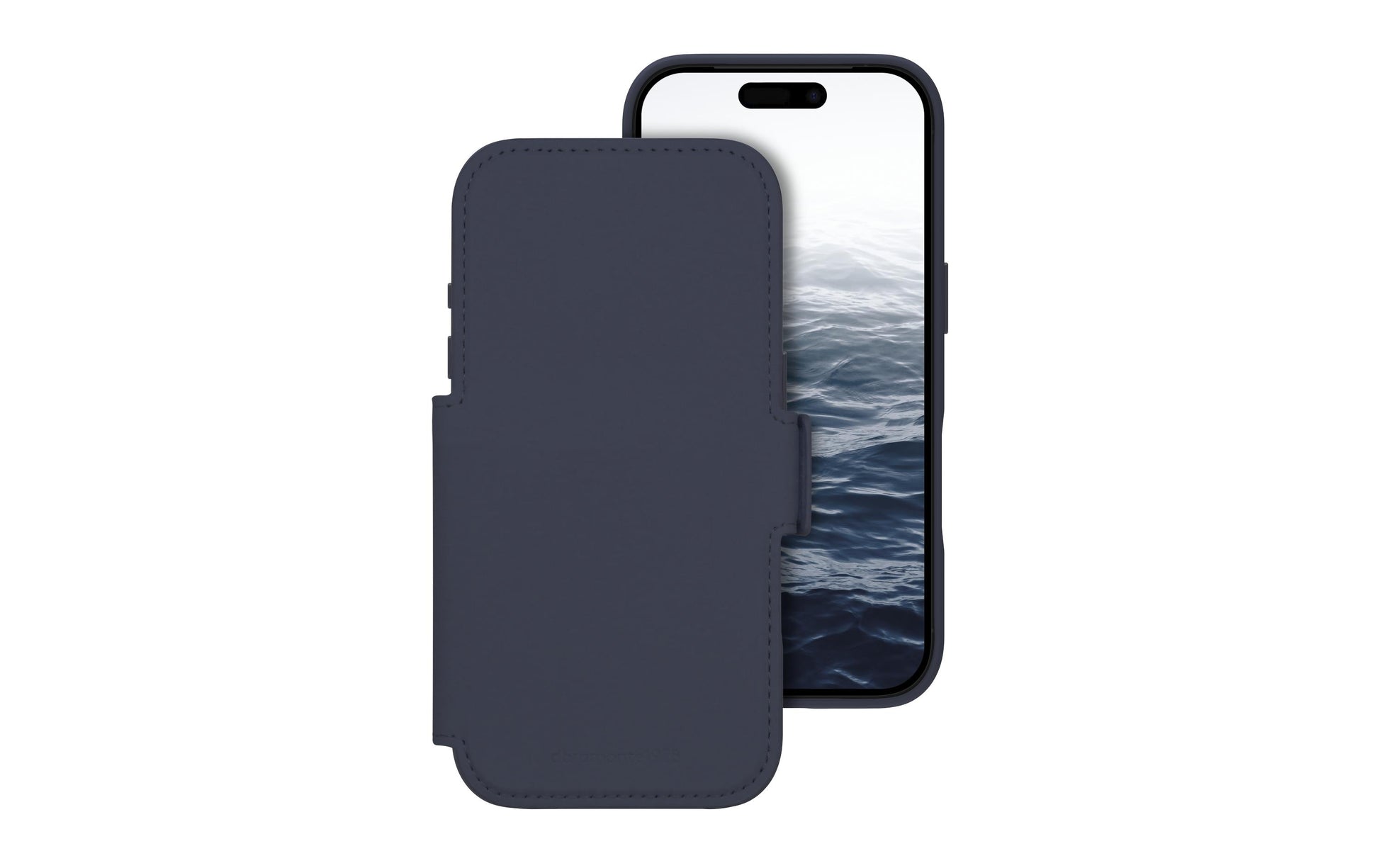 dbramante1928 Lynge MS ICON Wallethülle – für Apple iPhone 17 Pro, 3 Kartenfächer, Kunststoff, Deep Water