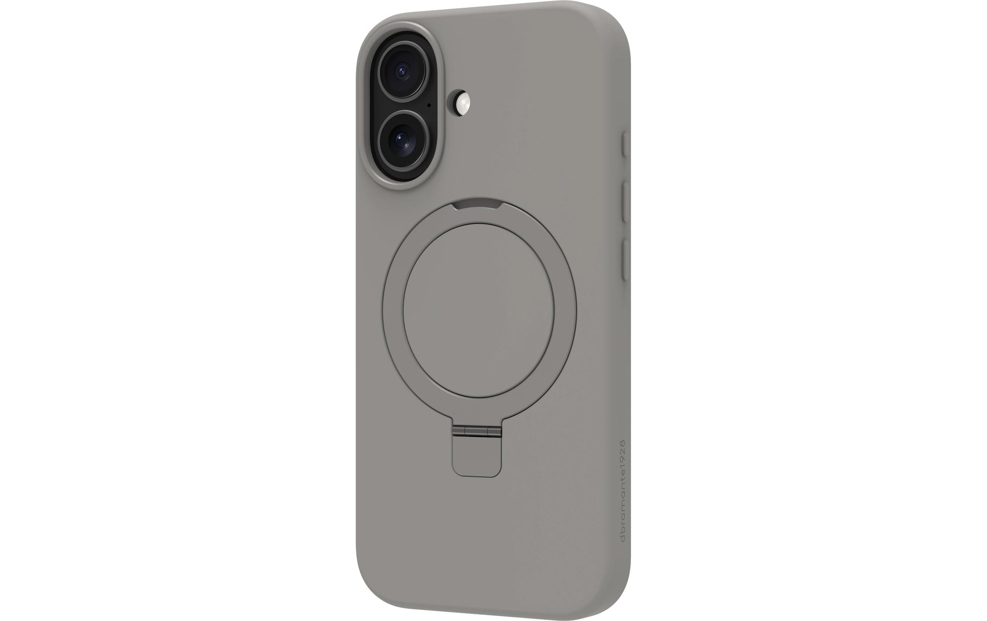 dbramante1928 Roskilde MS Kick ICON Backcover – für Apple iPhone 17, River Stone, bis 1,2 m sturzsicher