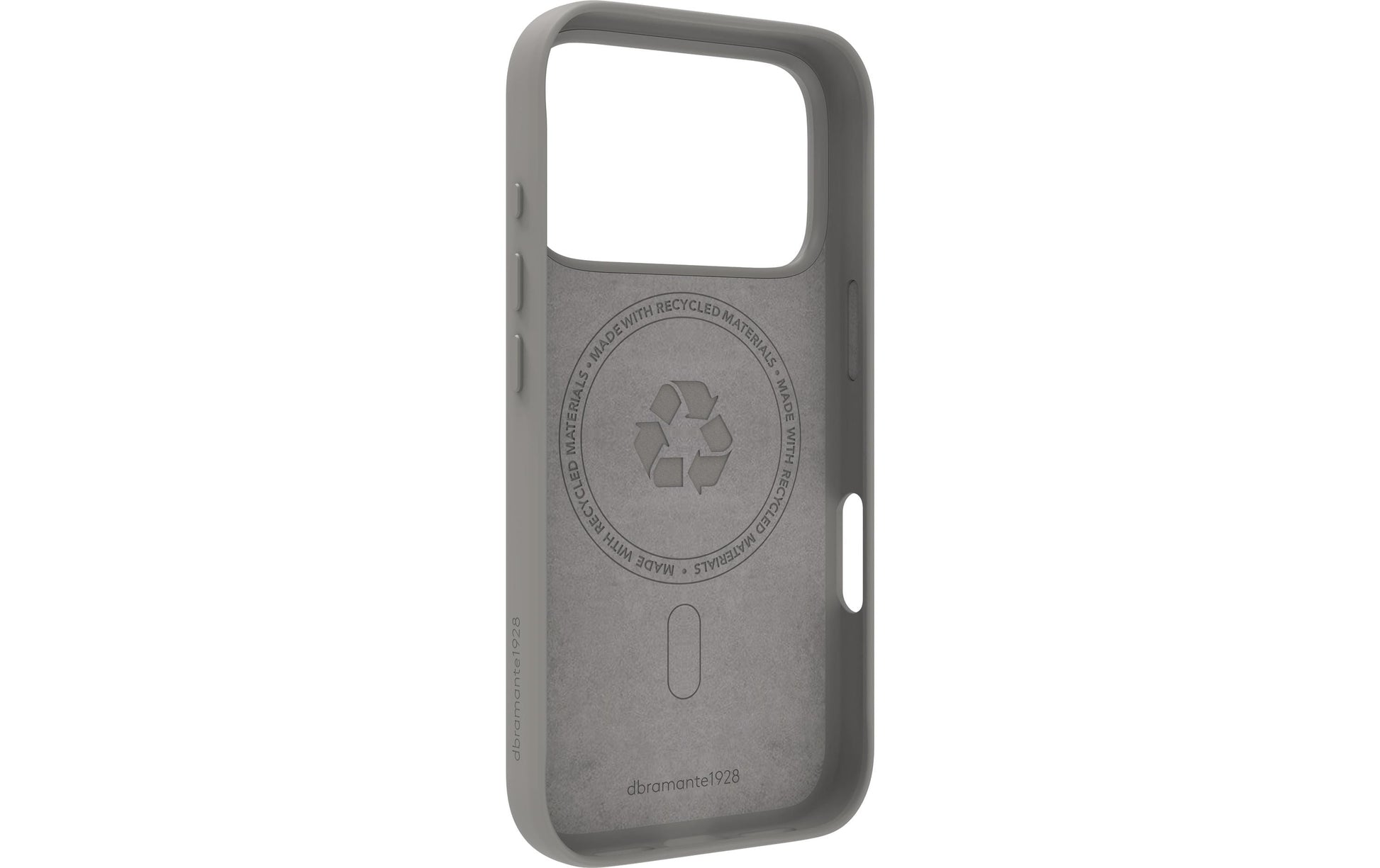 dbramante1928 Roskilde MS Kick ICON – Backcover – für Apple iPhone 17 Pro, River Stone, bis 1,2 m sturzsicher