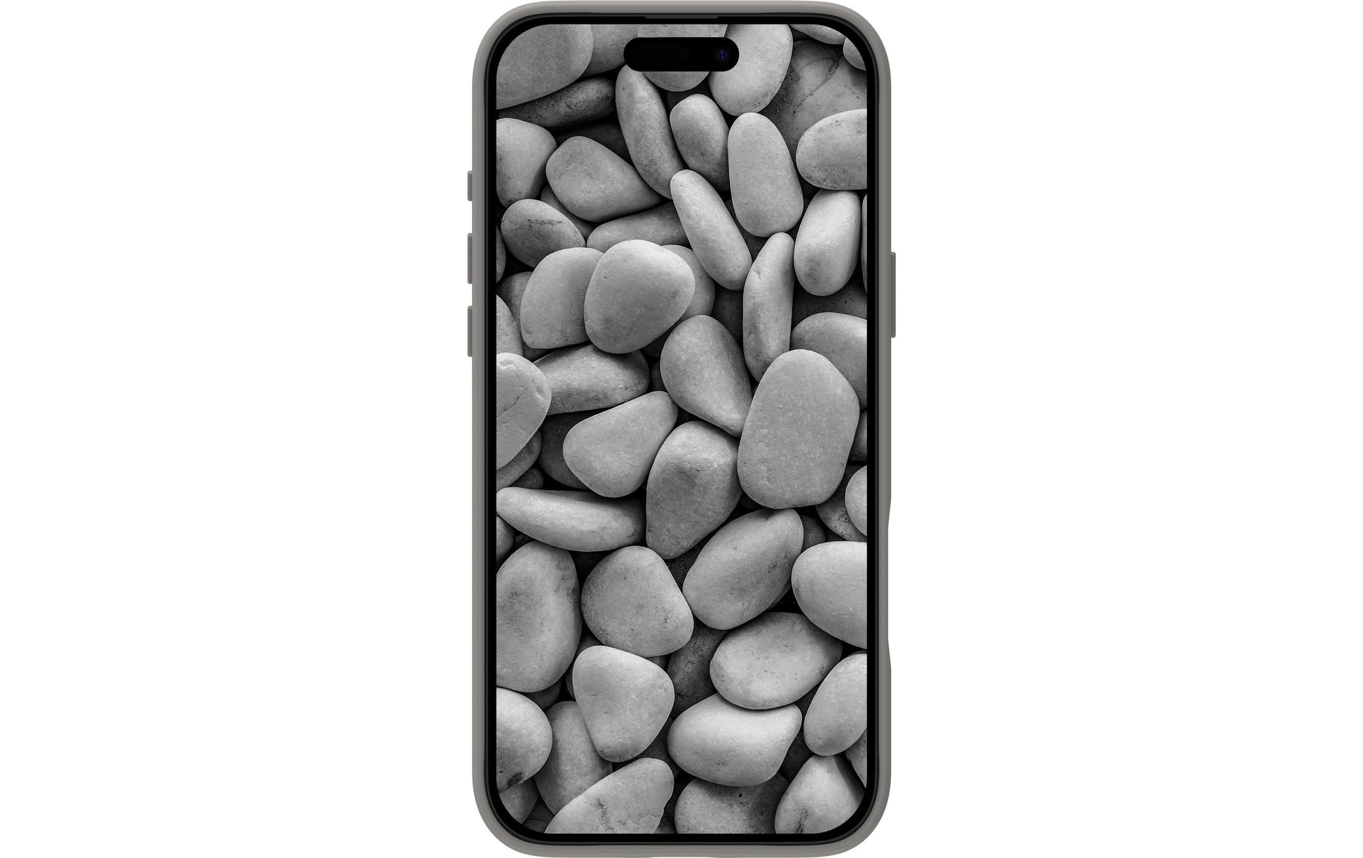 dbramante1928 Roskilde MS ICON Backcover – für Apple iPhone 17 Pro Max, MagSafe, Kunststoff, Grau, River Stone