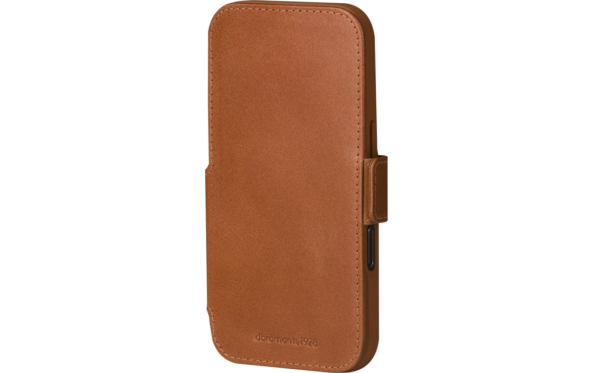 dbramante1928 Copenhagen Wallethülle – für Apple iPhone 17 Pro, mit Ständer, 3 Kartenfächer, Leder, Beige