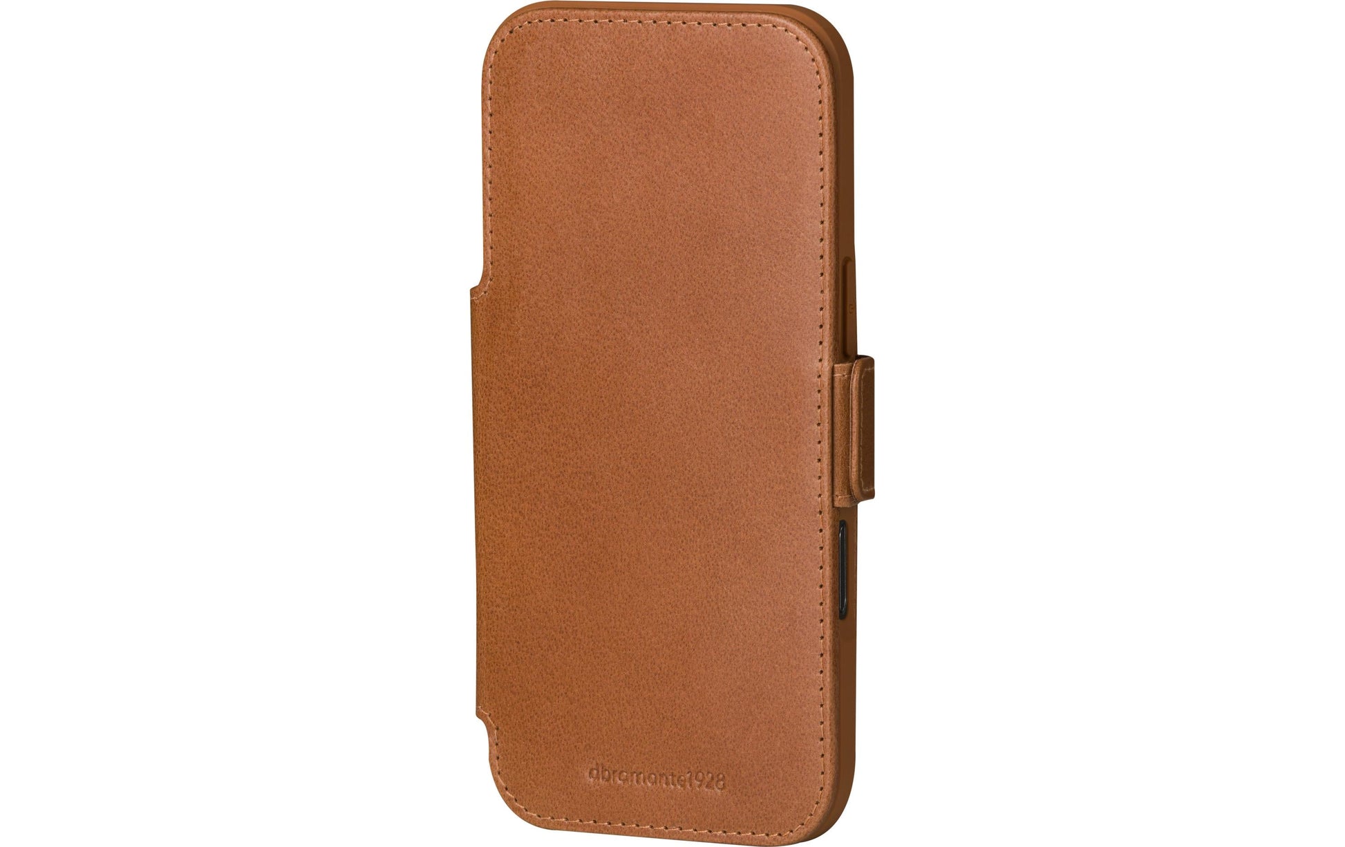 dbramante1928 Wallethülle – für Apple iPhone 17 Air, mit Ständer, 3 Kartenfächer, Recycling-Kunststoff, Beige