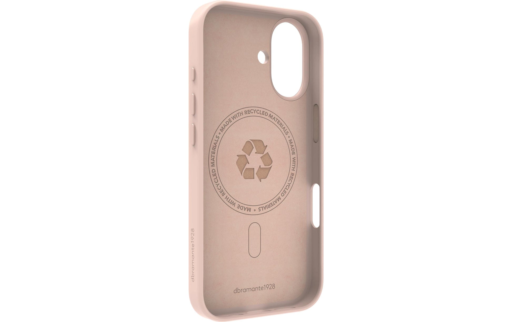 dbramante1928 Roskilde MS ICON Backcover – für Apple iPhone 17, MagSafe, Kunststoff, Pink Sand