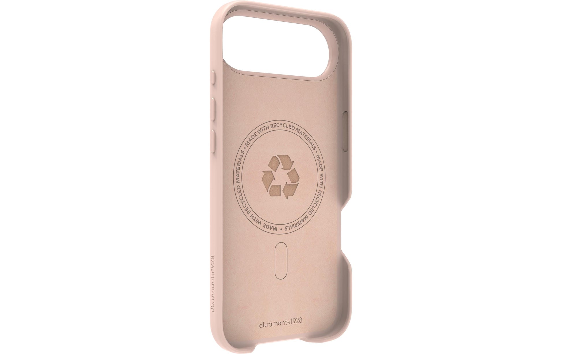 dbramante1928 Roskilde MS Kick ICON Backcover – für Apple iPhone 17 Air, Pink Sand, bis 1,2 m sturzsicher
