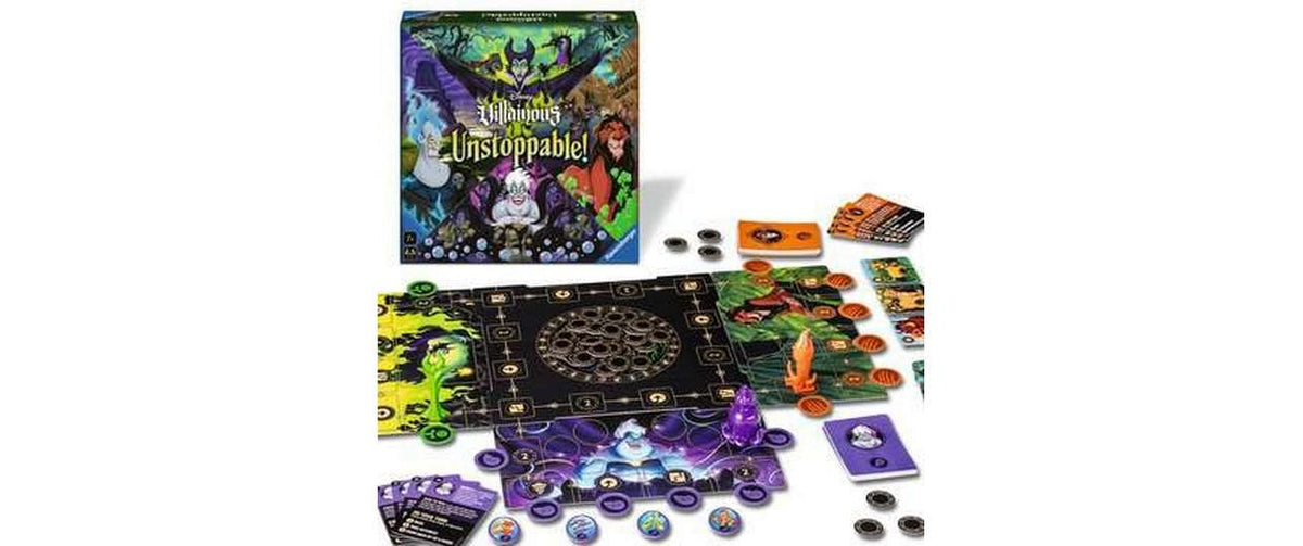 Ravensburger Disney Villainous Family – Strategiespiel, 2–4 Spieler, ab 7 Jahren, 30 Min., mehrsprachig