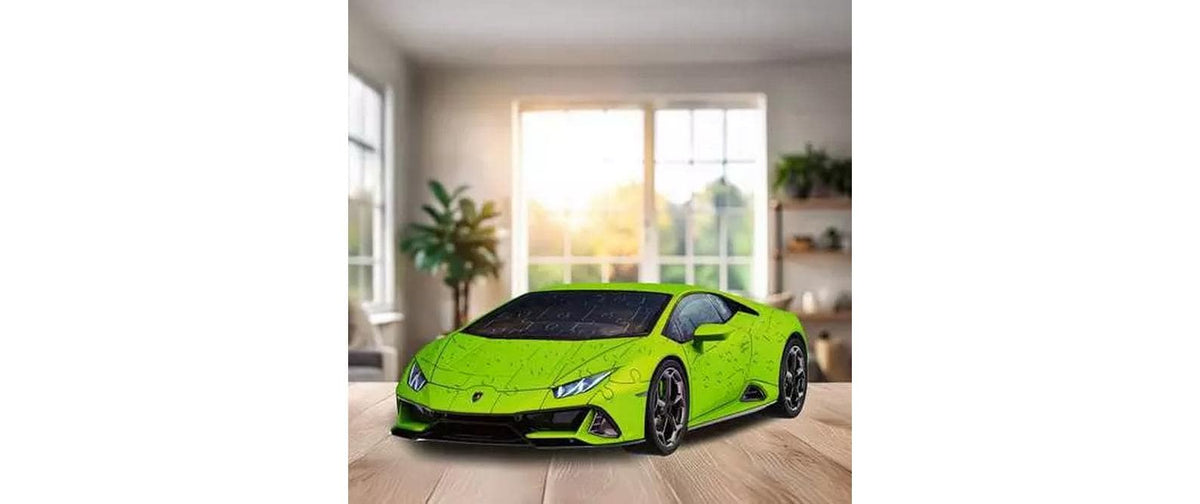 Ravensburger Iconics Lamborghini Huracán EVO-Grün – Knobelbox, ab 8 Jahren, mehrsprachig