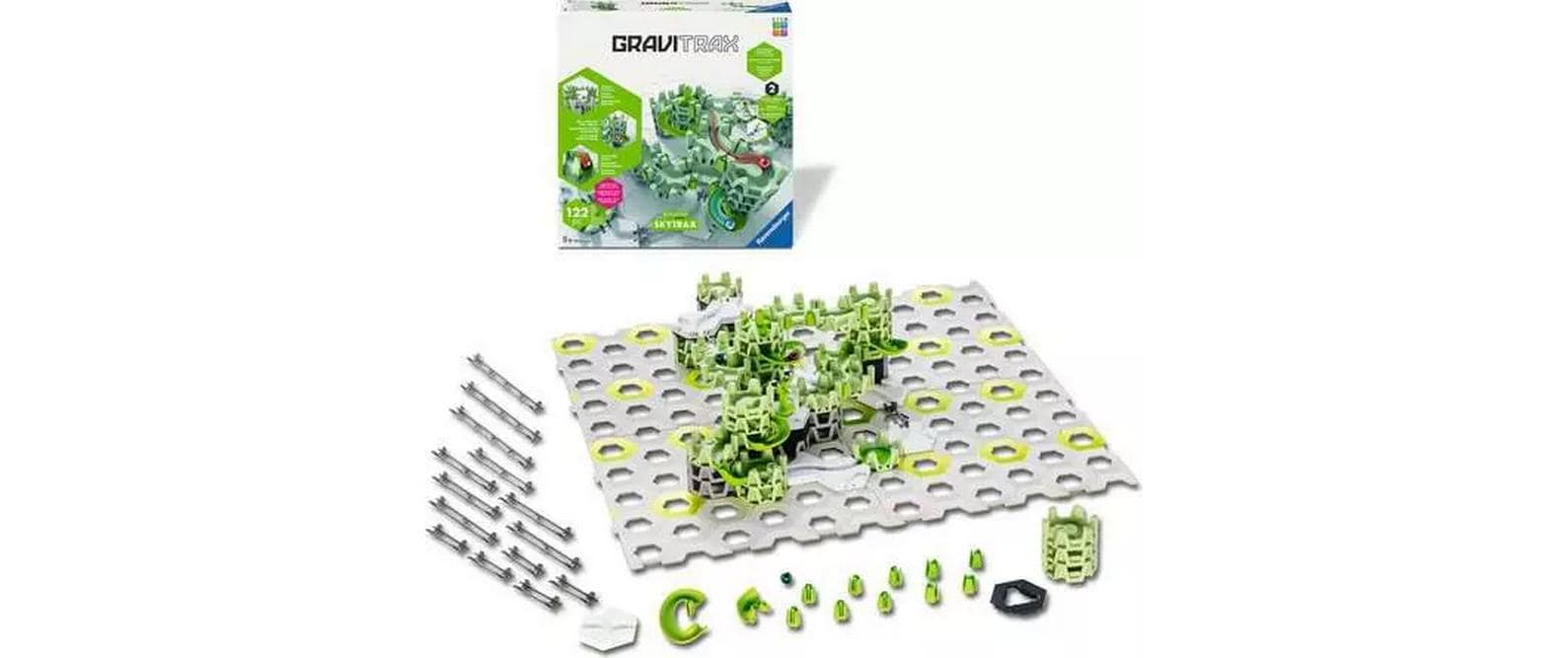 Ravensburger GraviTrax Action-Set M Skytrax Murmelbahn – 122-teilig – ab 8 Jahren – Kunststoff – FSC