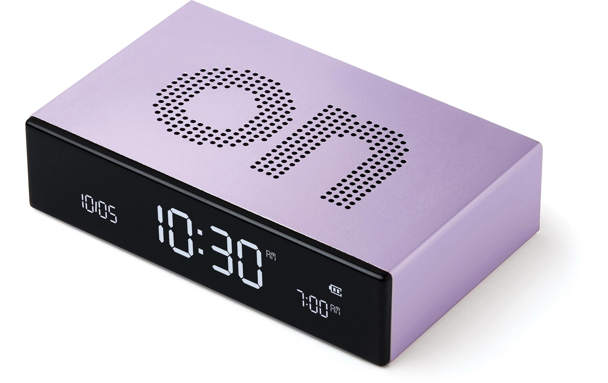 Lexon Digitalwecker Flip Premium – Lavendel