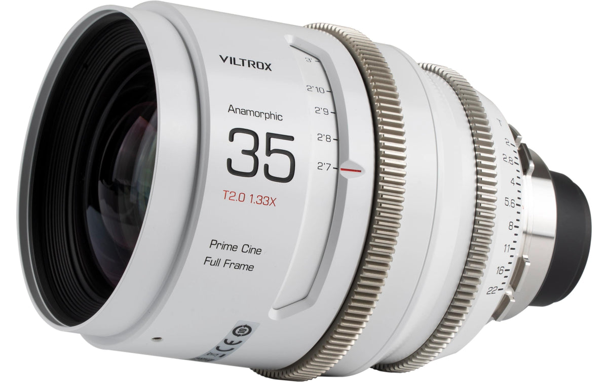 Viltrox 35 mm T2.0 1,33× E-Mount Anamorphotisches Objektiv – für Vollformat