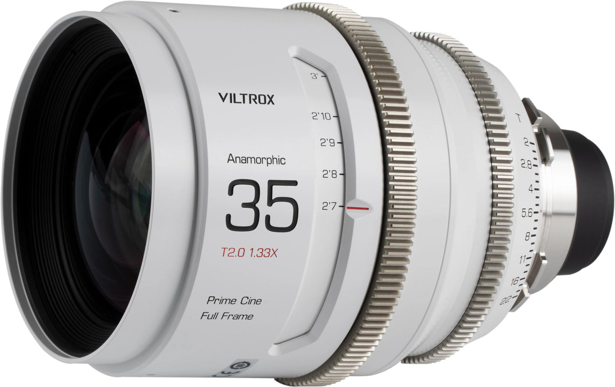 Viltrox 35 mm T2.0 1,33× E-Mount Anamorphotisches Objektiv – für Vollformat