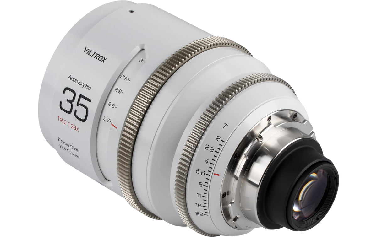 Viltrox 35 mm T2.0 1,33× E-Mount Anamorphotisches Objektiv – für Vollformat