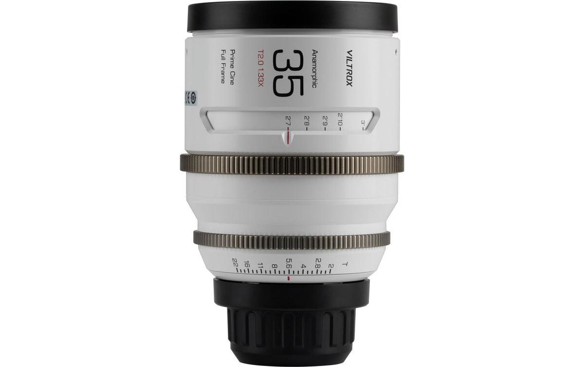Viltrox 35 mm T2.0 1,33× E-Mount Anamorphotisches Objektiv – für Vollformat