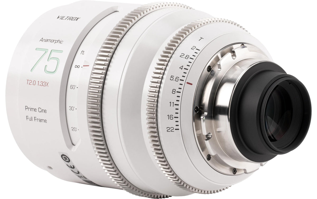 Viltrox 75 mm T2,0 1,33× Anamorphotisches Objektiv – L-Mount – Vollformat
