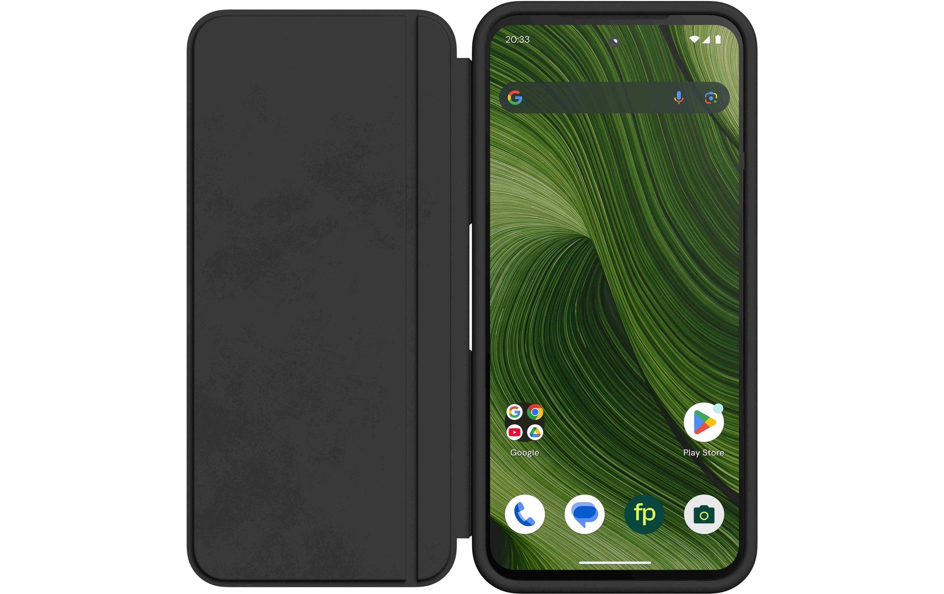 Fairphone Booklet-Hülle – für Fairphone FP6 – schwarz