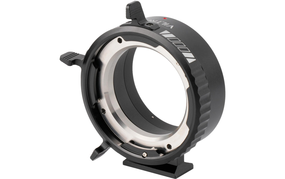 VILTROX PL-zu-GFX-Adapter – Aluminium/Edelstahl, 245 g, 102 × 96,5 × 83 mm – für Fujifilm – Schwarz