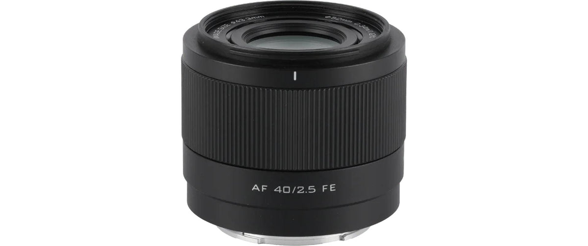 Viltrox AF 40 2.5 FE Objektiv – Sony E-Mount – 40 mm f/2.5 – Filter 52 mm
