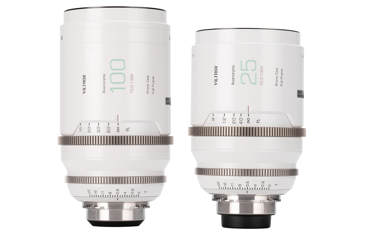 Viltrox 25–100 mm T2.0 1,33× Anamorphotisches Objektiv – PL-Bajonett – für Vollformat
