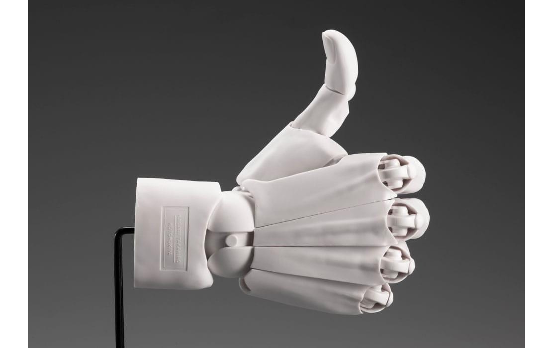 KOTOBUKIYA Takahiro Kagami Hand 1/1 Modell Men R – Pinsel-Zubehör, Motiv Hand, 100 × 220 mm, Weiss