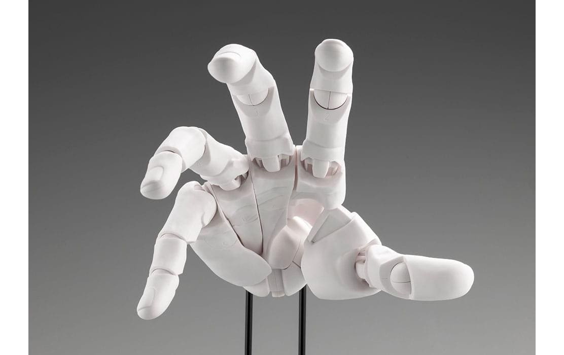 KOTOBUKIYA Takahiro Kagami Hand 1/1 Modell Men R – Pinsel-Zubehör, Motiv Hand, 100 × 220 mm, Weiss