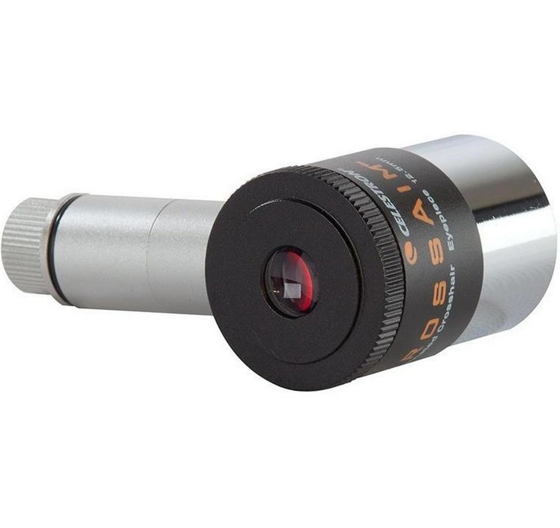 Celestron Fadenkreuz-Okular – 47 × 50 × 60 mm – für Teleskop – Schwarz/Silber