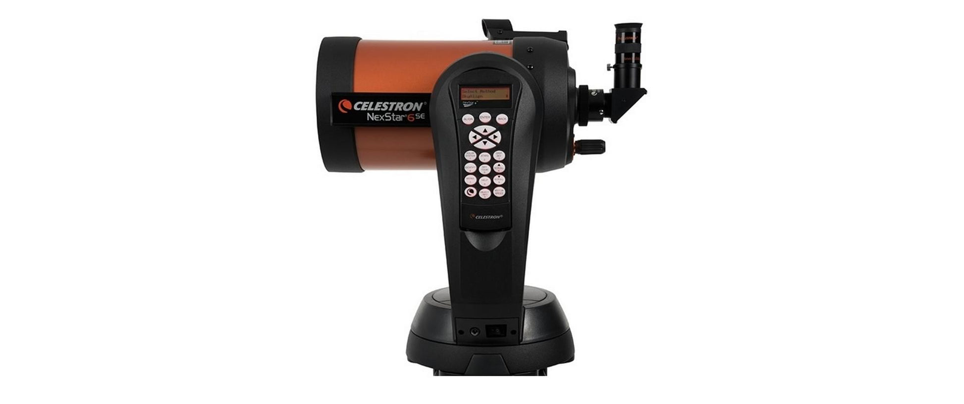 Celestron NexStar 6 SE SCT – Spiegelteleskop, 1500 mm Brennweite, f/10, 354× Vergrösserung, Schwarz, Orange