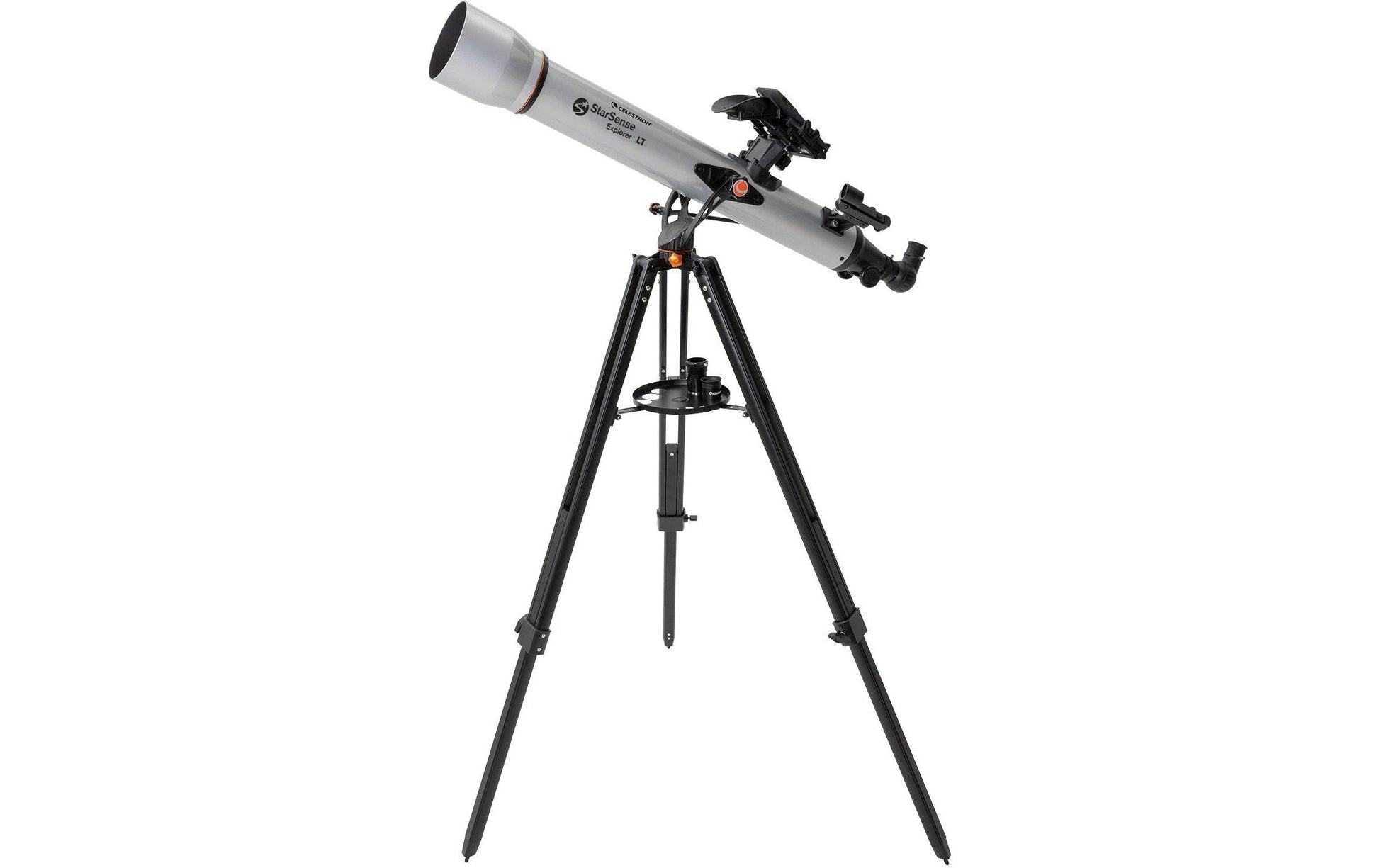 Celestron StarSense Explorer LT 80AZ – Refraktor, 80 mm, 900 mm Brennweite, azimutal, silber