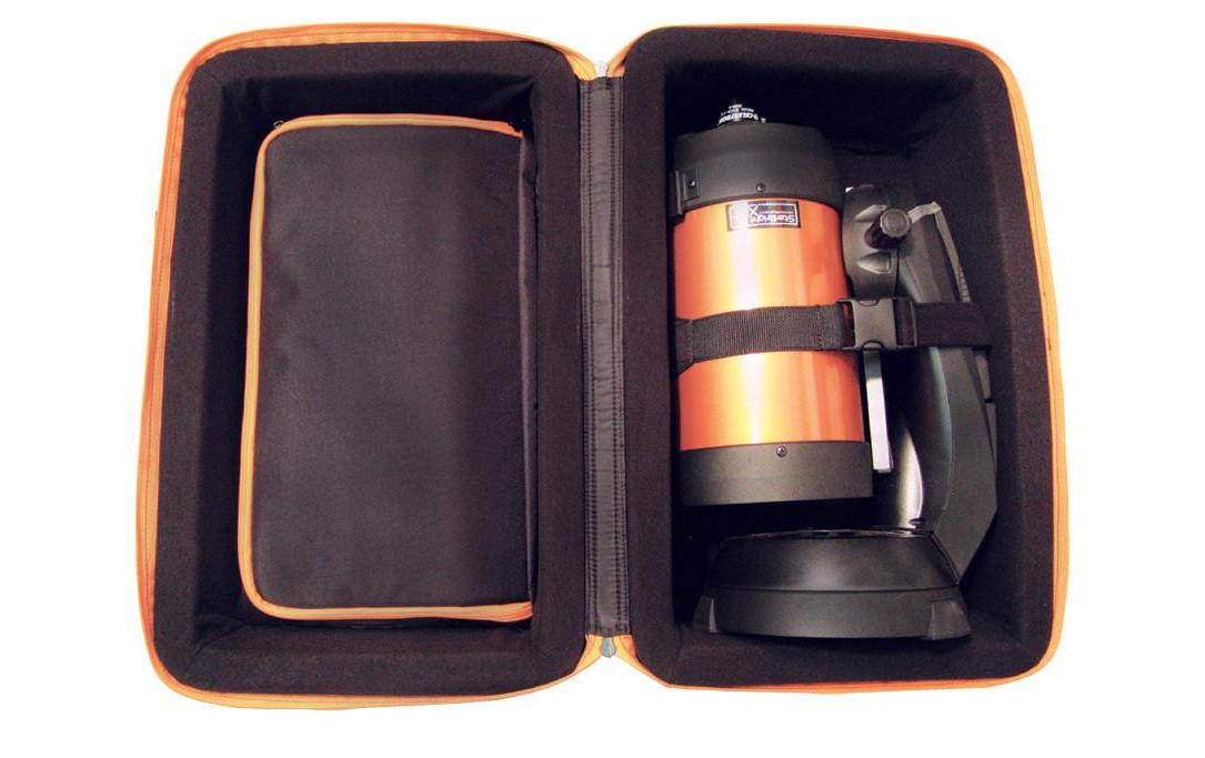 Celestron Koffer, Schwarz/Orange, 40 × 38 × 59 cm