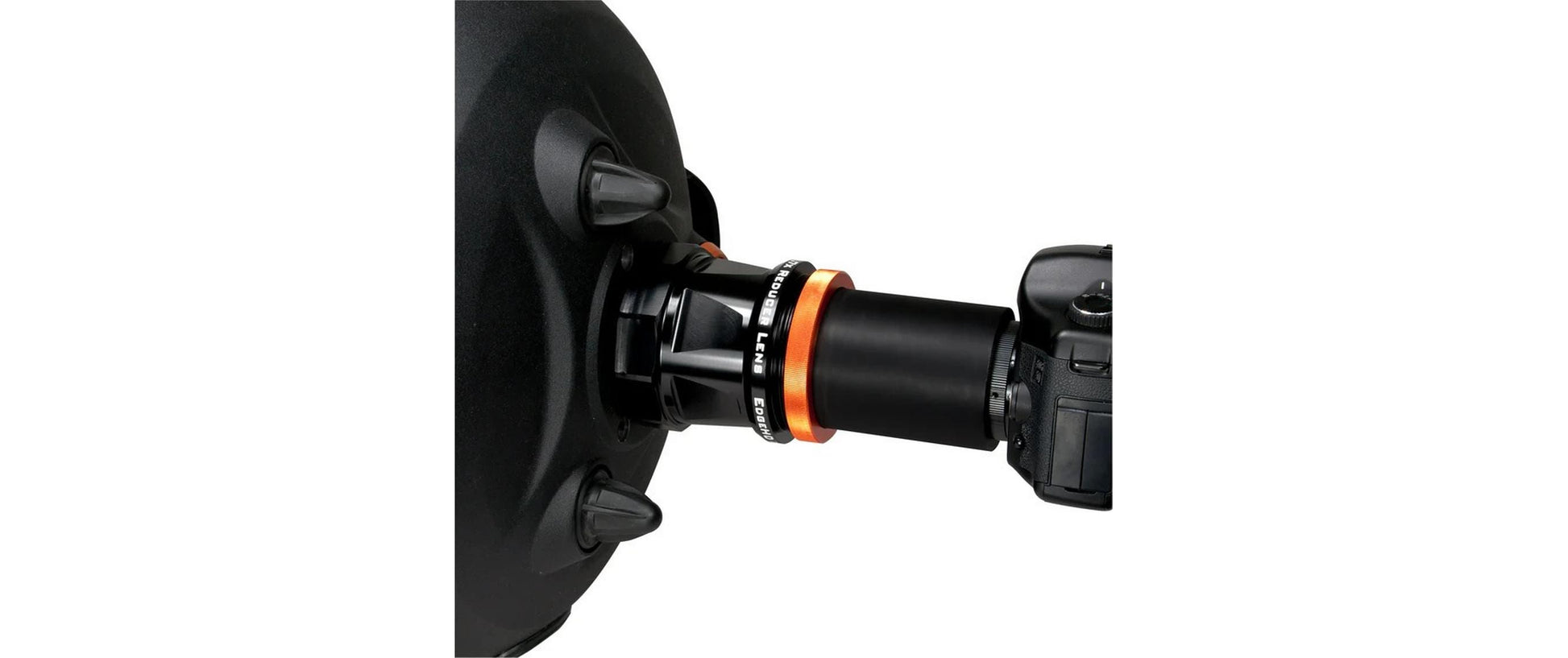 Celestron 94245 Reduktionslinse 0,7× für 925 Edge – Aluminium, Vollbeschichtung – Schwarz