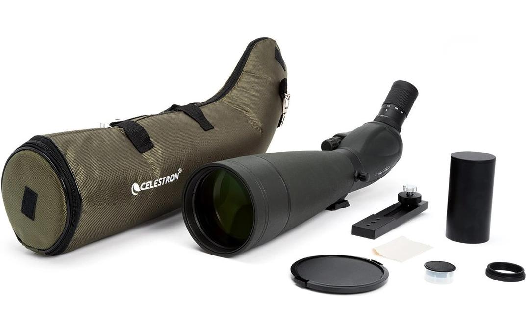 Celestron Trailseeker 100mm A Spektiv – 67×, 100 mm, BaK-4, wasserdicht, schwarz