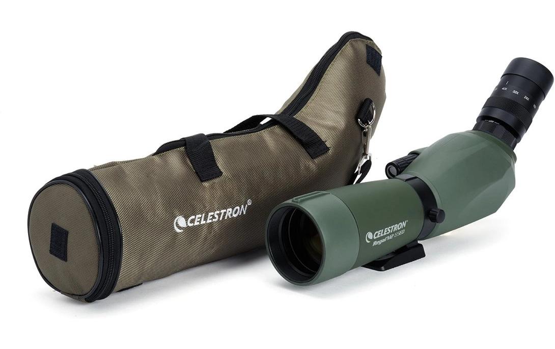 Celestron Regal M2 65ED Spektiv – 48×, 65 mm Objektiv, wasserdicht, schwarz/grün