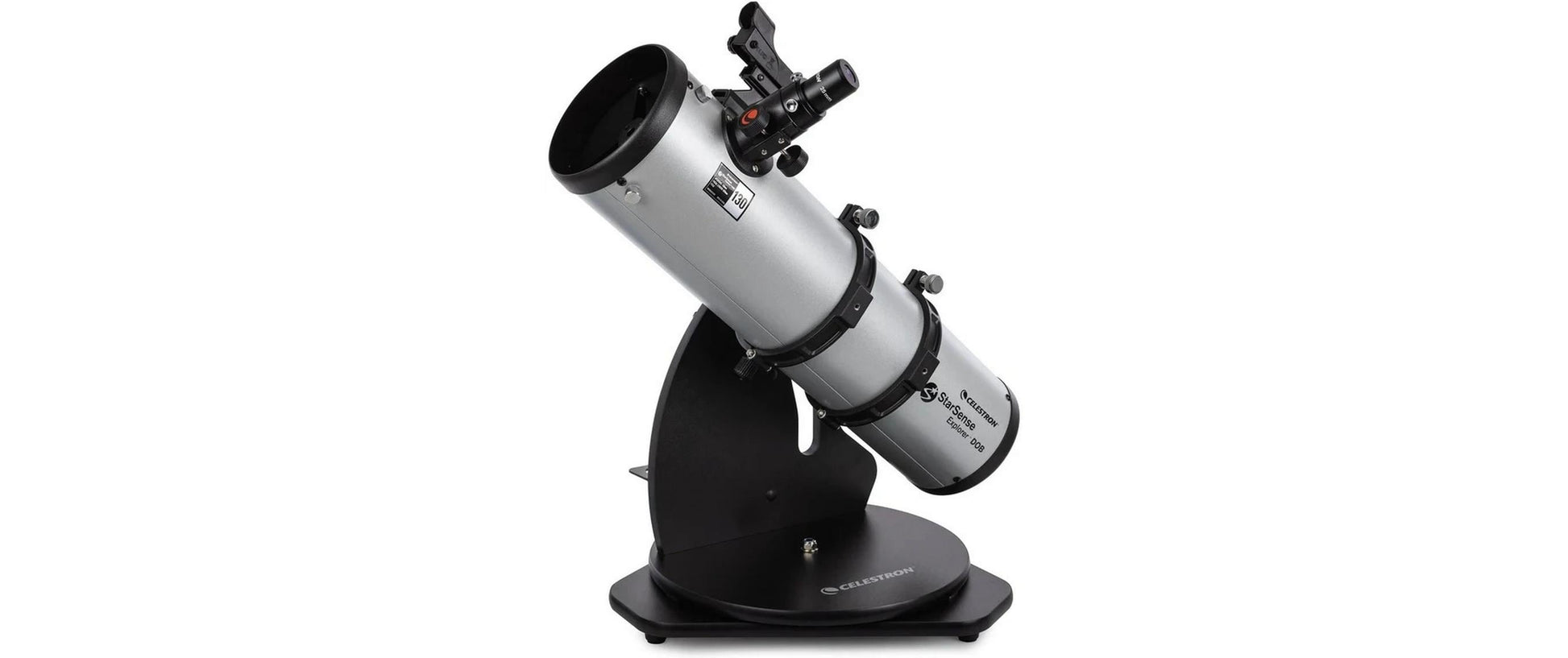 Celestron SSE 130mm Tabletop Dobson – Spiegelteleskop, Brennweite 650 mm, 307× Vergrösserung, Schwarz