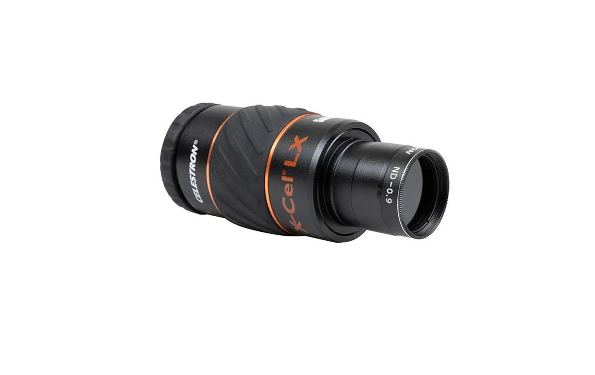 Celestron 94105 Neutraldichtefilter 1,25" – Aluminium, Ø 31 mm, Schwarz