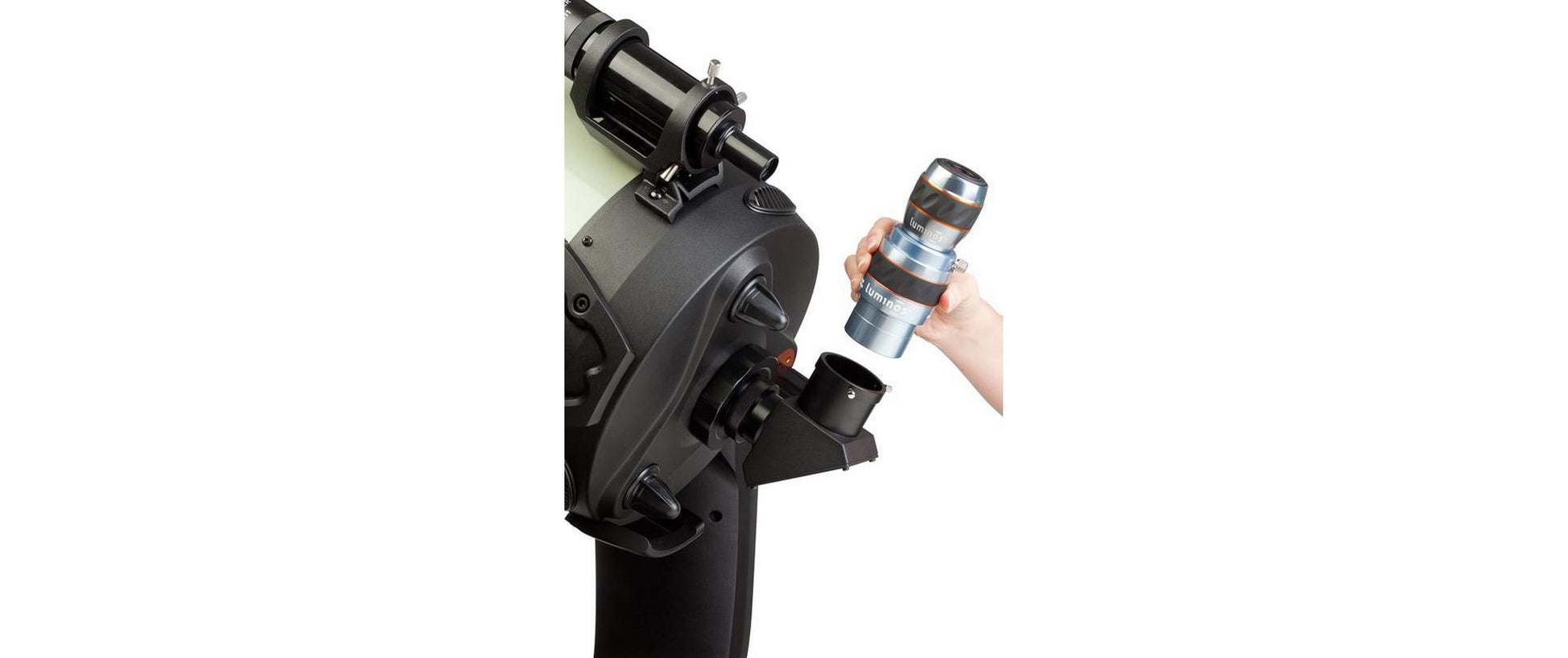 Celestron Luminos 2,5× Barlow 2" – 70 × 70 × 111 mm – für Teleskop
