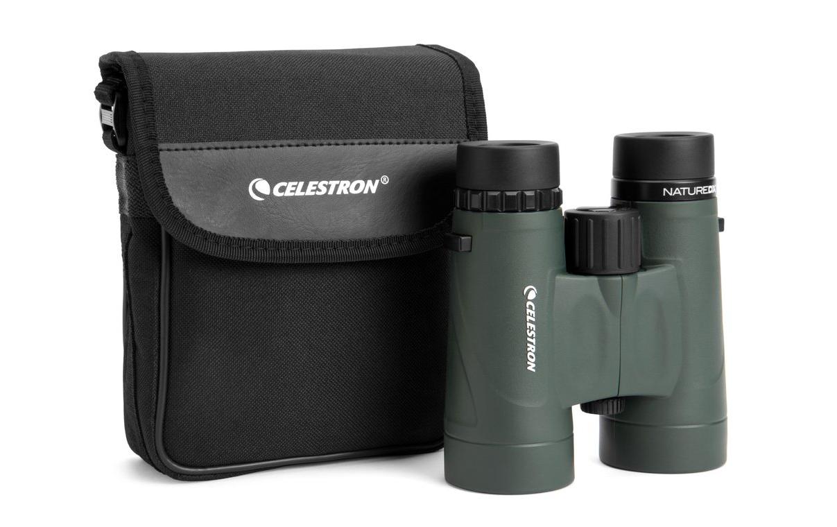 Celestron Nature DX 10×42 Fernglas – 10×, 42 mm Objektiv, BaK-4 Prismen, wasserdicht, grün