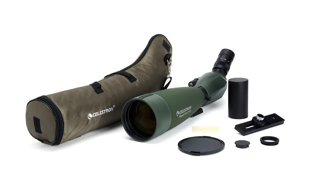 Celestron Regal M2 100ED – 22–67×, 100 mm Objektiv, BaK-4, wasserfest, grün