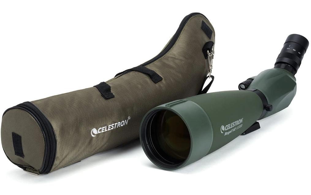 Celestron Regal M2 100ED – 22–67×, 100 mm Objektiv, BaK-4, wasserfest, grün