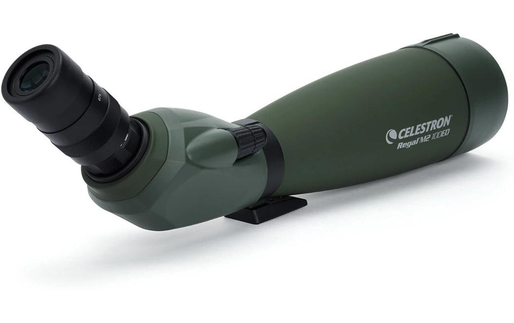 Celestron Regal M2 100ED – 22–67×, 100 mm Objektiv, BaK-4, wasserfest, grün