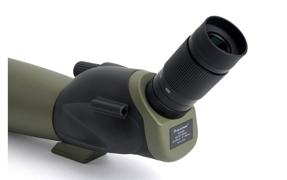 Celestron Ultima 80 A – 20–60×, 80 mm Objektiv, BaK-4, wasserfest, schwarz