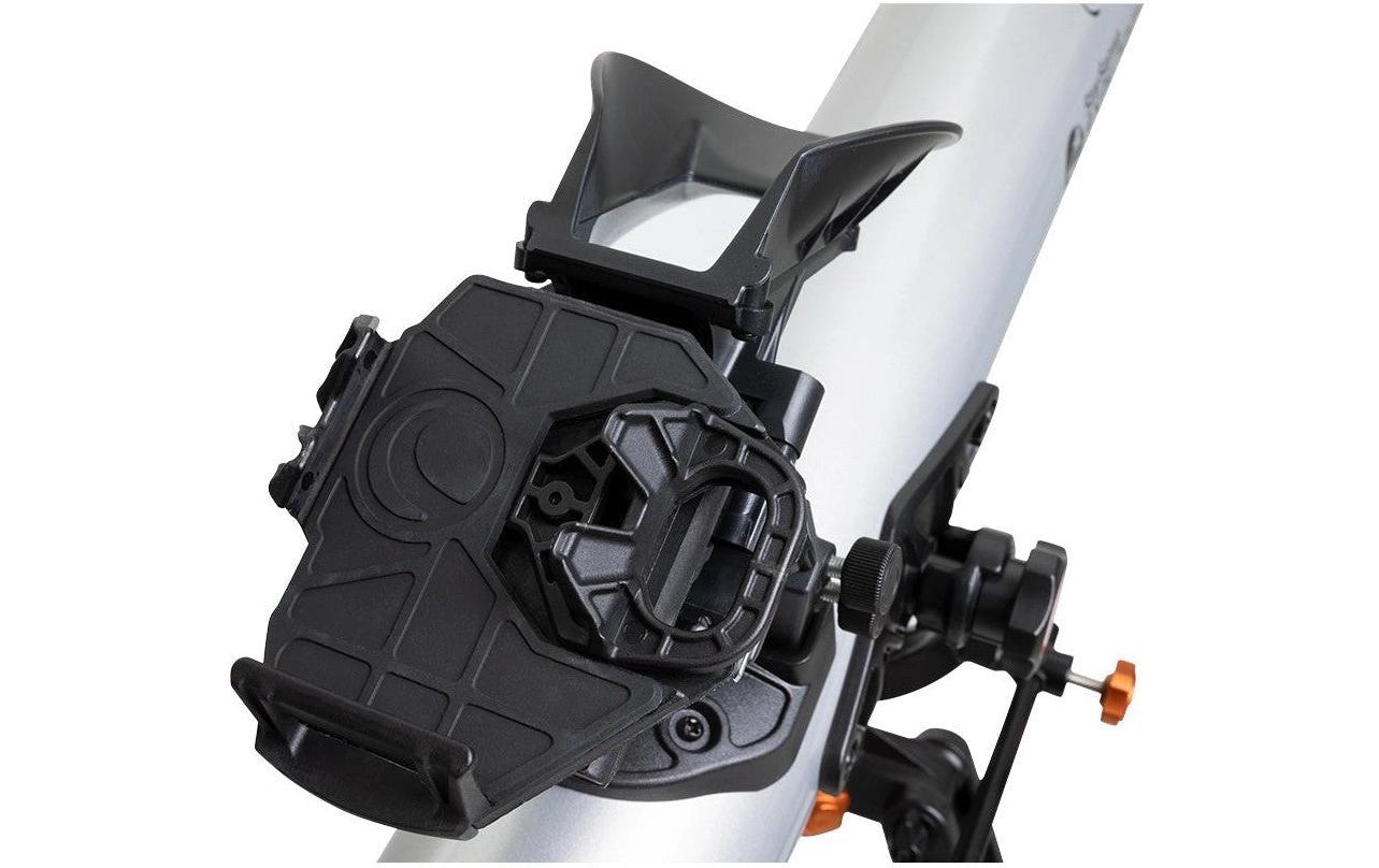 Celestron StarSense Explorer LT 80AZ – Refraktor, 80 mm, 900 mm Brennweite, azimutal, silber