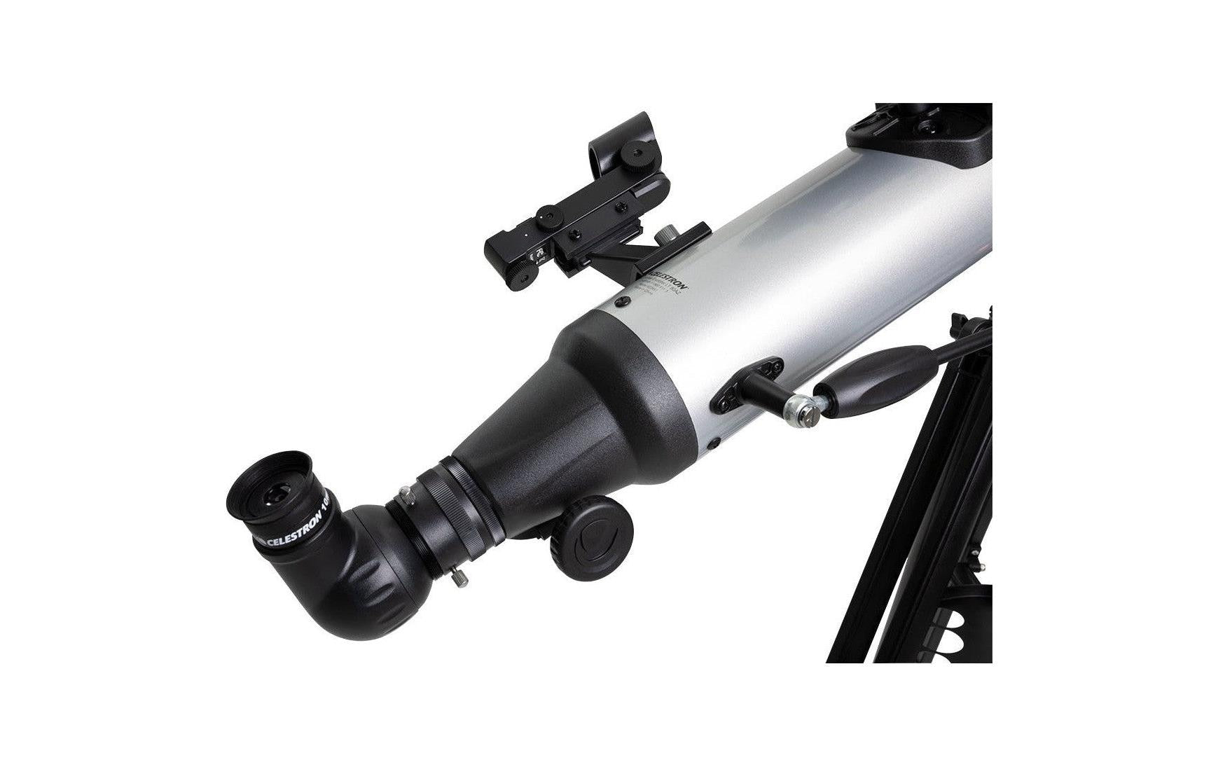 Celestron StarSense Explorer LT 80AZ – Refraktor, 80 mm, 900 mm Brennweite, azimutal, silber