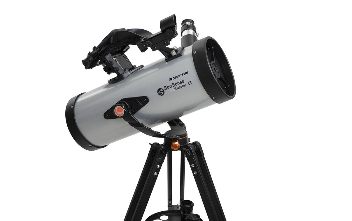 Celestron StarSense Explorer LT 127AZ – Reflektor, 127 mm Öffnung, 1000 mm Brennweite, Schwarz/Silber